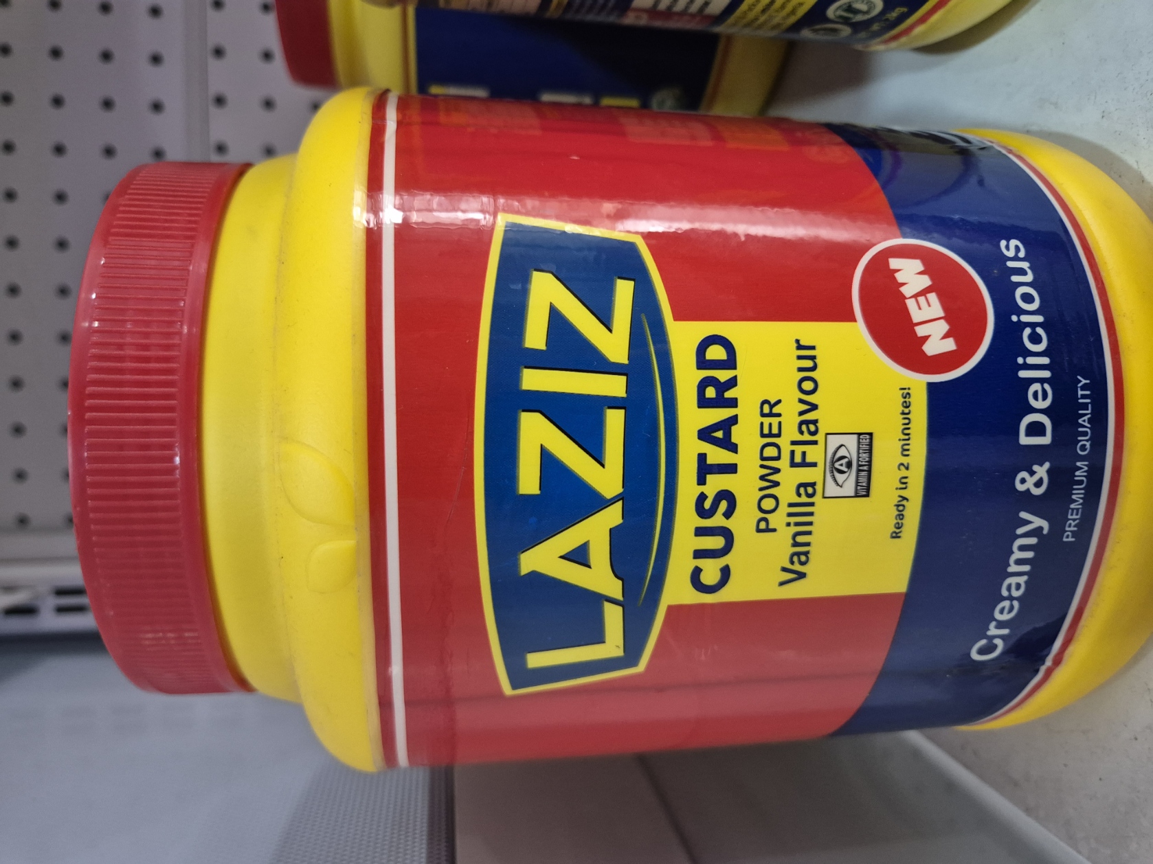 LAZIZ CUSTARD VANILLA FLAVOUR 2KG